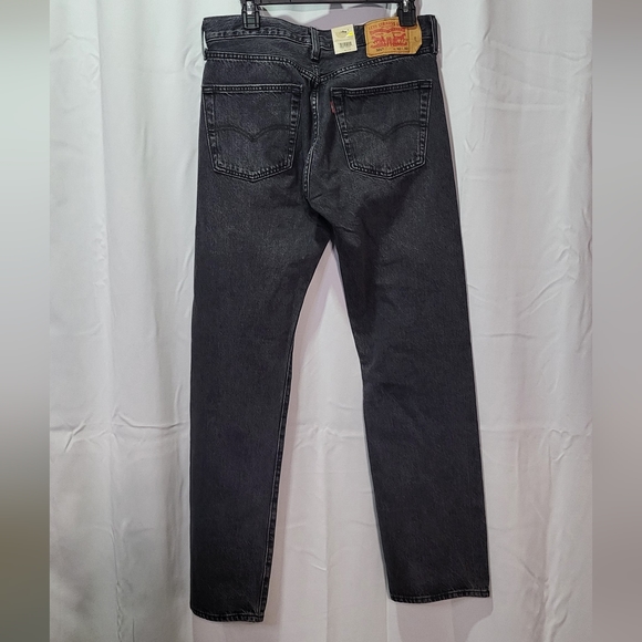 Levi's Strauss & Co Men's NWT 501 Original Fit Black Jeans Size 32X32 - Picture 10 of 12
